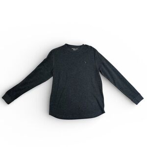 American Eagle Outfitters Charcoal Long Sleeve Top